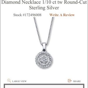 🔴SOLD🔴Diamond Pendant Necklace